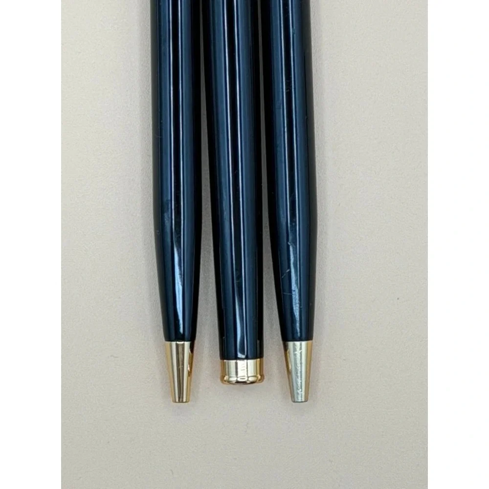 Vintage Colibri Disney Mickey Minnie 3 Pen Lot Fountain Ballpoint 1990s